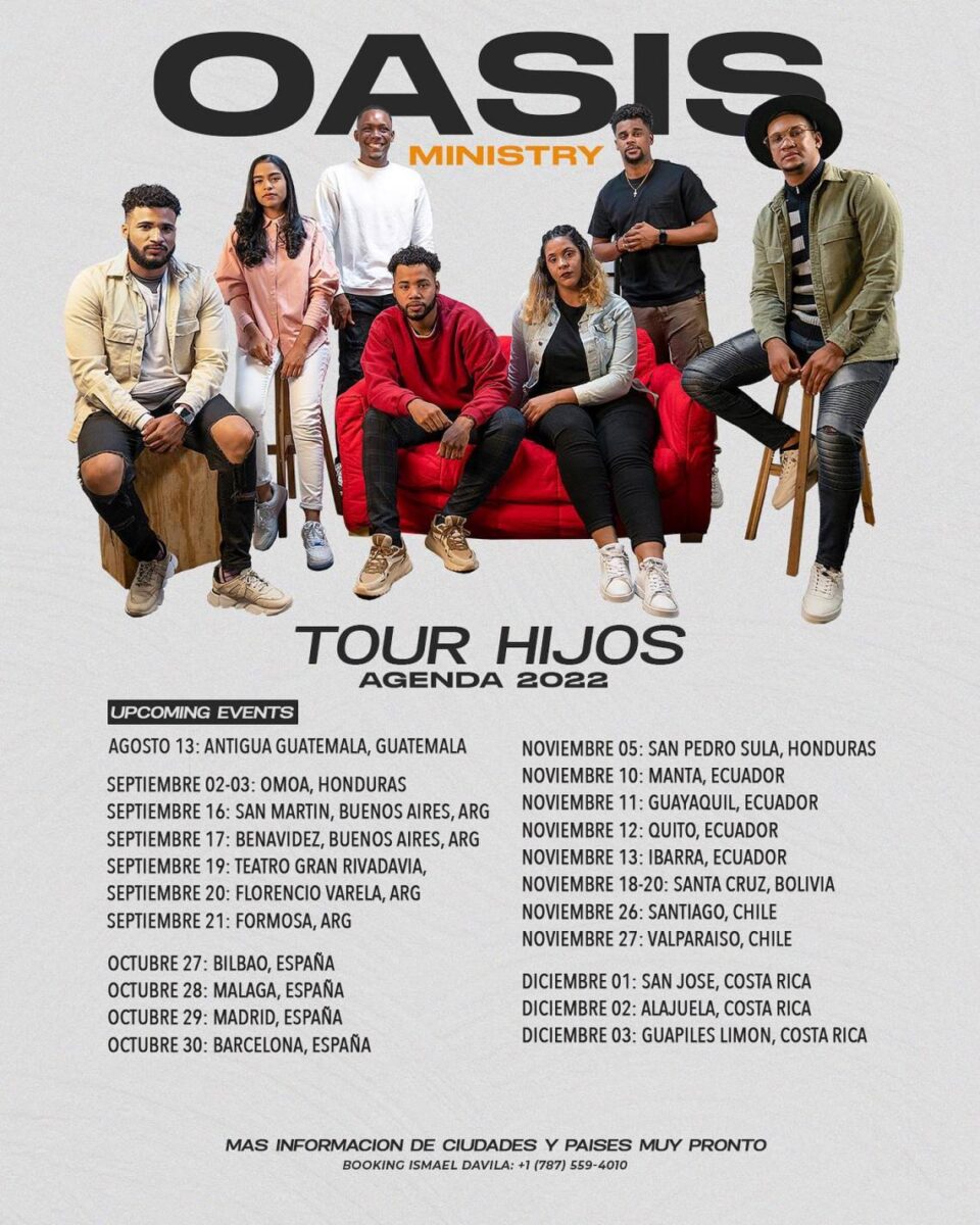 Oasis Ministry Tour